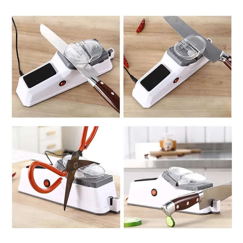 Knife Sharpener | Quick & Safe | Rechargeable | SharpEase